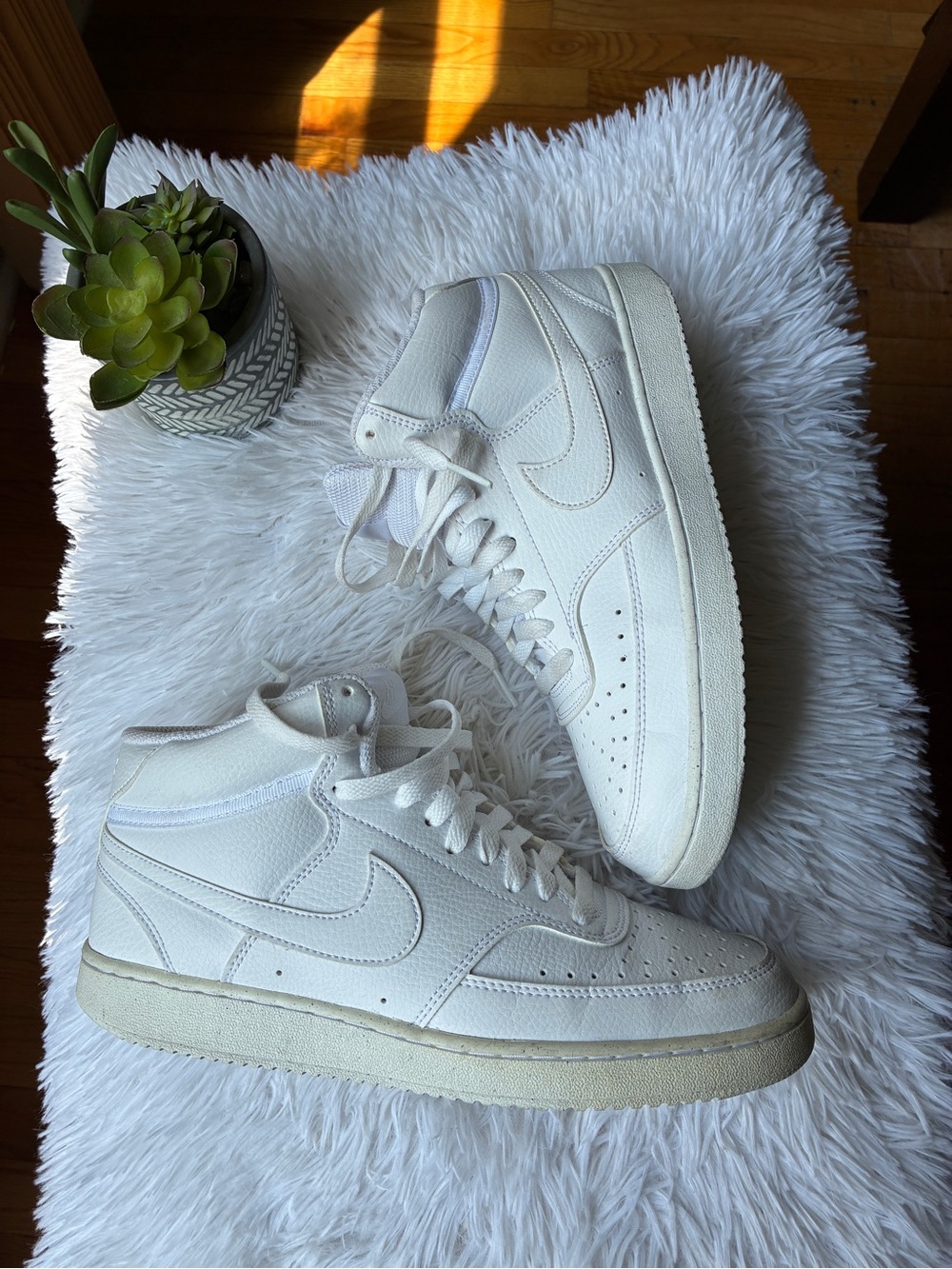Nike Court Vision Mid Sneakers 🤍 - Picture 2 of 8